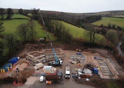 Groundworks at Widdecombe